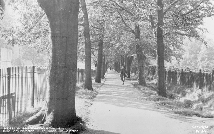 Photo of Hoddesdon, The Avenue c.1950