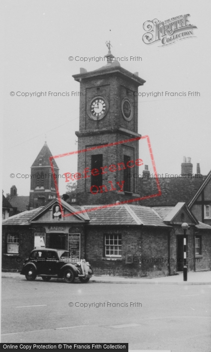 Photo of Hoddesdon, The Clock House c.1955