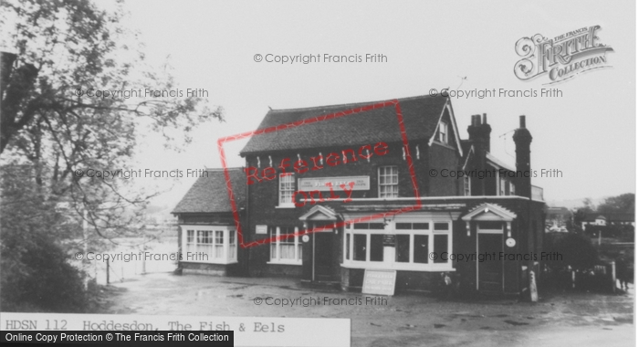 Photo of Hoddesdon, The Fish And Eels c.1965