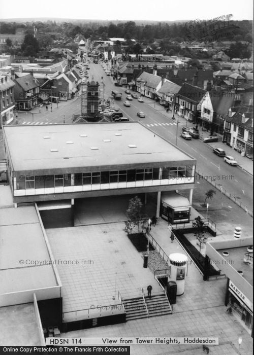 Photo of Hoddesdon, The View From Tower Heights c.1965