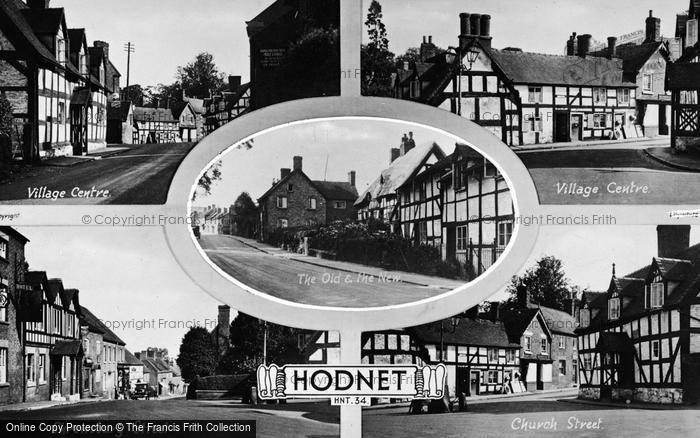Photo of Hodnet, Composite c.1935