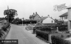 Station Road c.1960, Hodnet