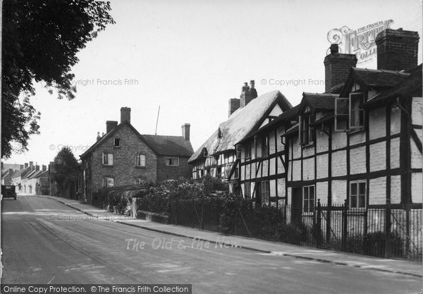 Photo of Hodnet, The Old And The New c.1935