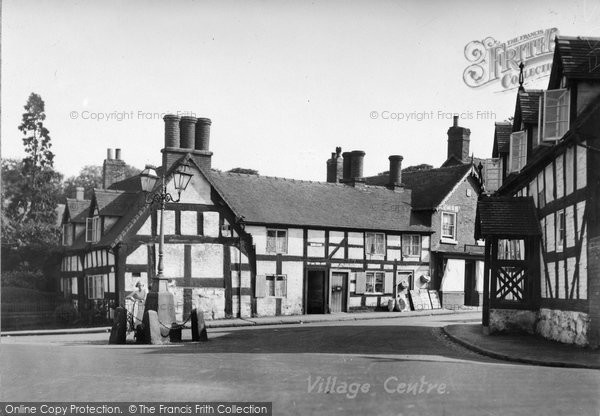 Photo of Hodnet, Village Centre c.1935