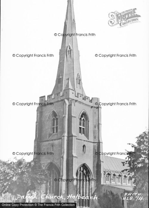 Photo of Holbeach, All Saints Church c.1960