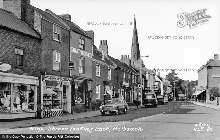 Photo of Holbeach, High Street, Looking East c.1960
