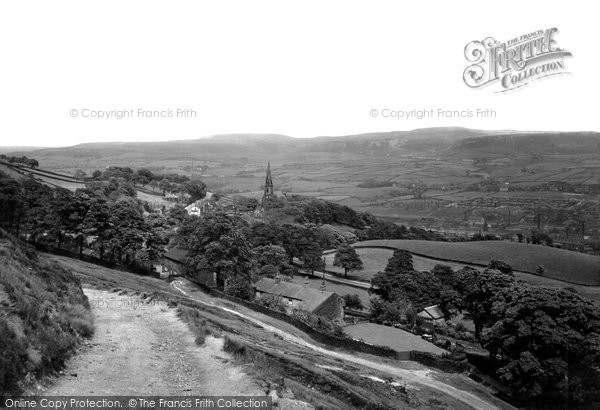 Photo of Holcombe Brook, The Village c.1950