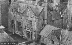 Holcombe Court From Church Tower c.1960, Holcombe Rogus