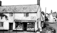 Waterloo Stores c.1955, Holcombe Rogus