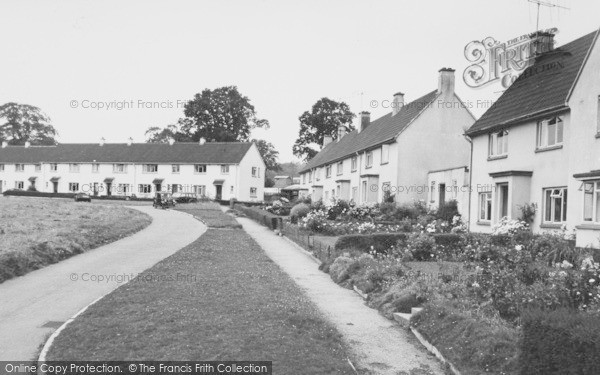 Photo of Holcombe Rogus, Whitebrook Terrace c.1955