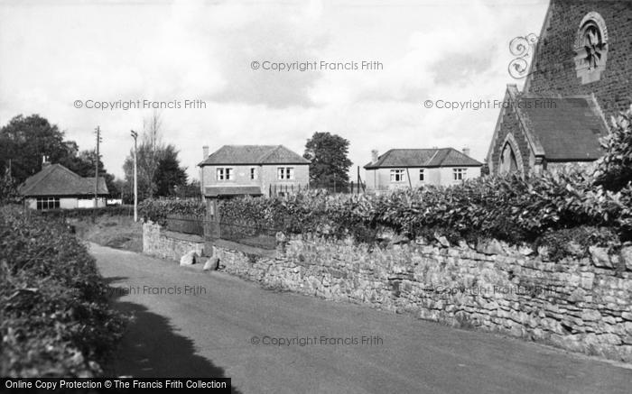 Photo of Holcombe, The Village c.1955