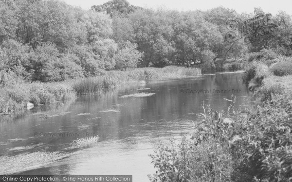 Photo of Holdenhurst, The River Stour c.1965