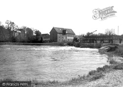 The Weir And Parsons Mill c.1945, Holdenhurst