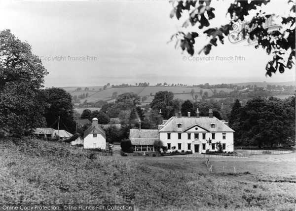 Photo of Holford, Alfoxton House Showing Bridgwater Bay c.1950