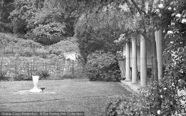 Photo of Holford, Alfoxton Park, C.E Guest House, Loggia And Garden c.1955