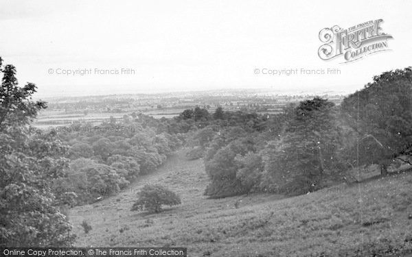 Photo of Holford, Alfoxton Park, C.E Guest House, View From Deer Park c.1955