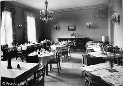 Alfoxton Park Ce Guest House, The Dining Room c.1950, Holford