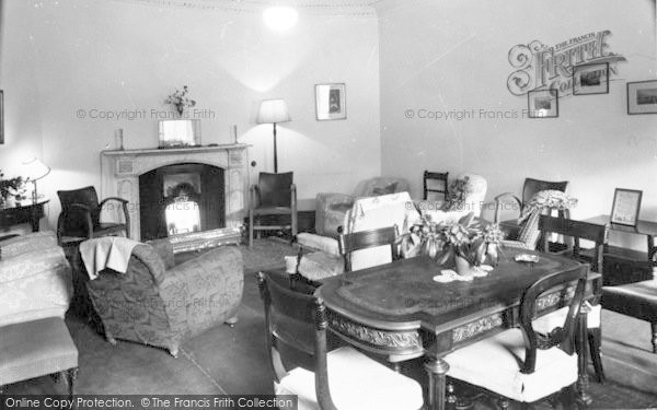 Photo of Holford, Alfoxton Park, The Lounge c.1950