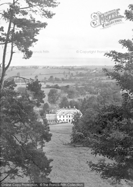 Photo of Holford, Alfoxton Park, View From Deer Park c.1955