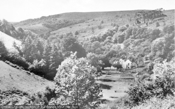 Photo of Holford, Combe House Hotel From The Hills c.1955
