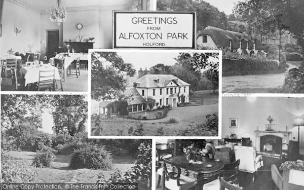 Photo of Holford, Greetings From Alfoxton Park c.1955