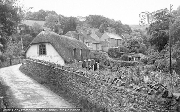 Photo of Holford, The Village c.1950