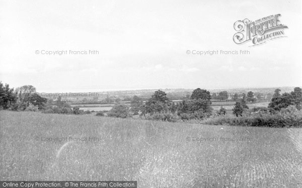 Photo of Holford, View From Minehead Road c.1955