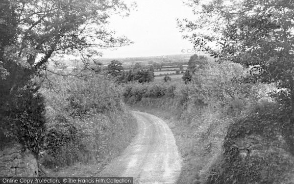 Photo of Holford, View From Minehead Road c.1955