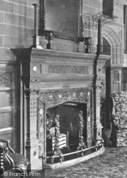 A Fireplace c.1875, Holker Hall