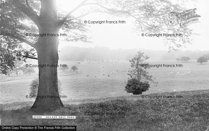 Photo of Holker Hall, Park 1914