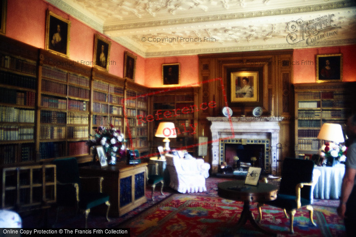 Photo of Holker Hall, The Library 1988
