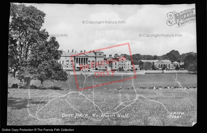 Photo of Holkham Hall, Deer Park 1922