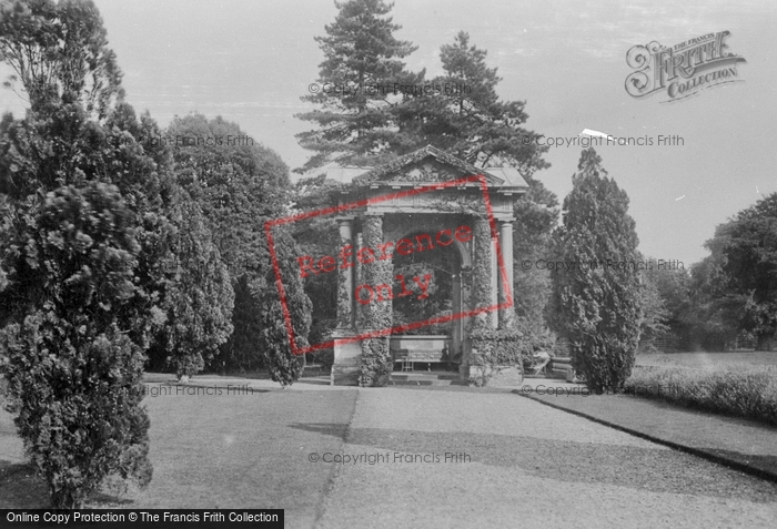 Photo of Holkham Hall, Gardens, Temple 1922