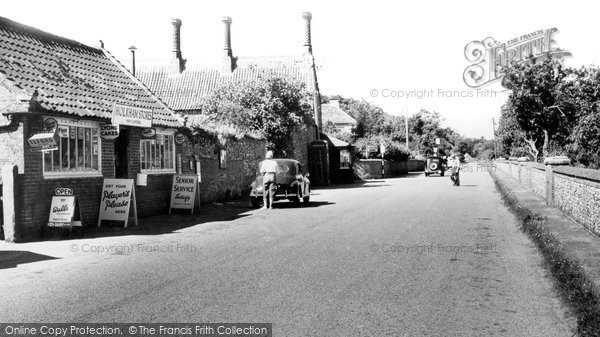 Photo of Holkham, The Village Stores c.1955