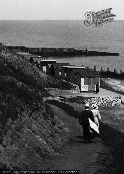 Photo of Holland On Sea, Heading To The Beach c.1955