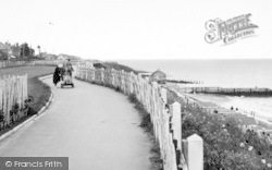 Kings Cliff Parade c.1955, Holland-on-Sea