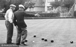 Men Playing Bowls c.1955, Holland-on-Sea
