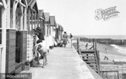 The Beach Huts c.1955, Holland-on-Sea