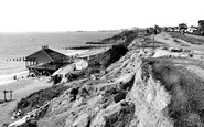 Holland-on-Sea, the Cliffs c1950