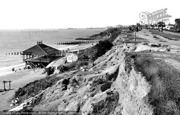 Photo of Holland-on-Sea, the Cliffs c1950