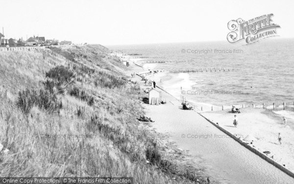 Photo of Holland On Sea, The Cliffs c.1955