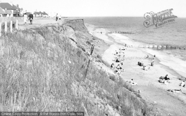Photo of Holland On Sea, The Cliffs c.1955