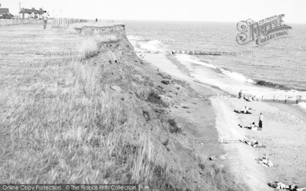 Photo of Holland On Sea, The Cliffs c.1955