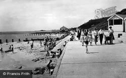 The Promenade And Sands c.1960, Holland-on-Sea