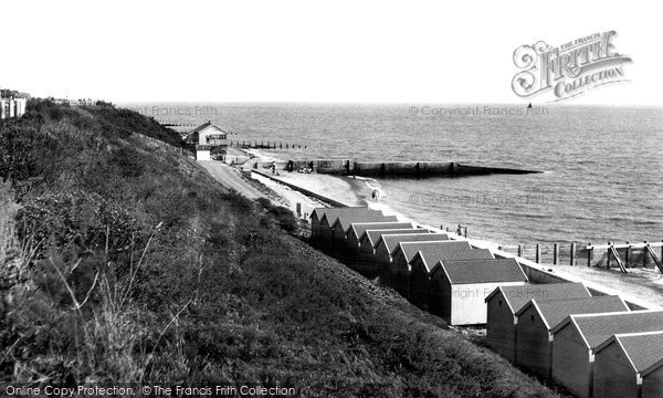 Photo of Holland On Sea, View From The Cliffs c.1955