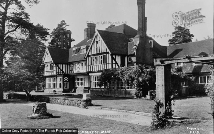 Photo of Holmbury St Mary, Beatrice Webb House c.1955