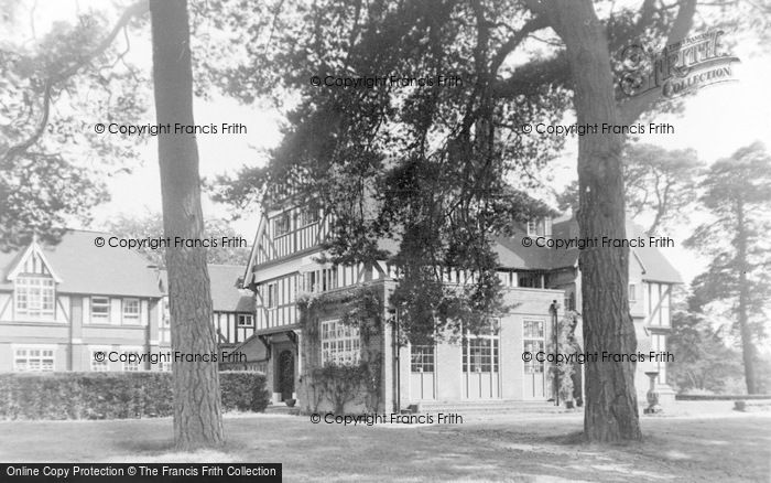 Photo of Holmbury St Mary, Beatrice Webb House From The West c.1955
