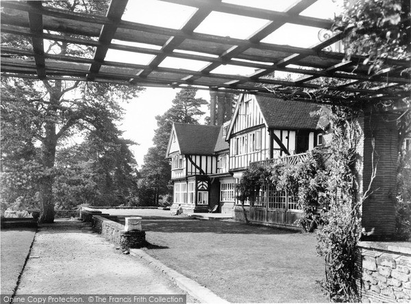 Photo of Holmbury St Mary, Beatrice Webb House, Pergola c.1955