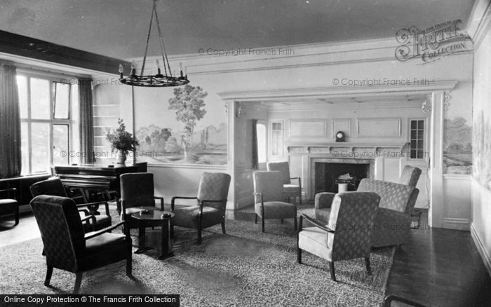 Photo of Holmbury St Mary, Beatrice Webb House, South Lounge c.1955