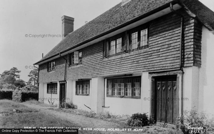 Photo of Holmbury St Mary, Beatrice Webb House, The Cottage c.1955